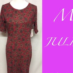 Brand New LuLaRoe Julia Dress Medium